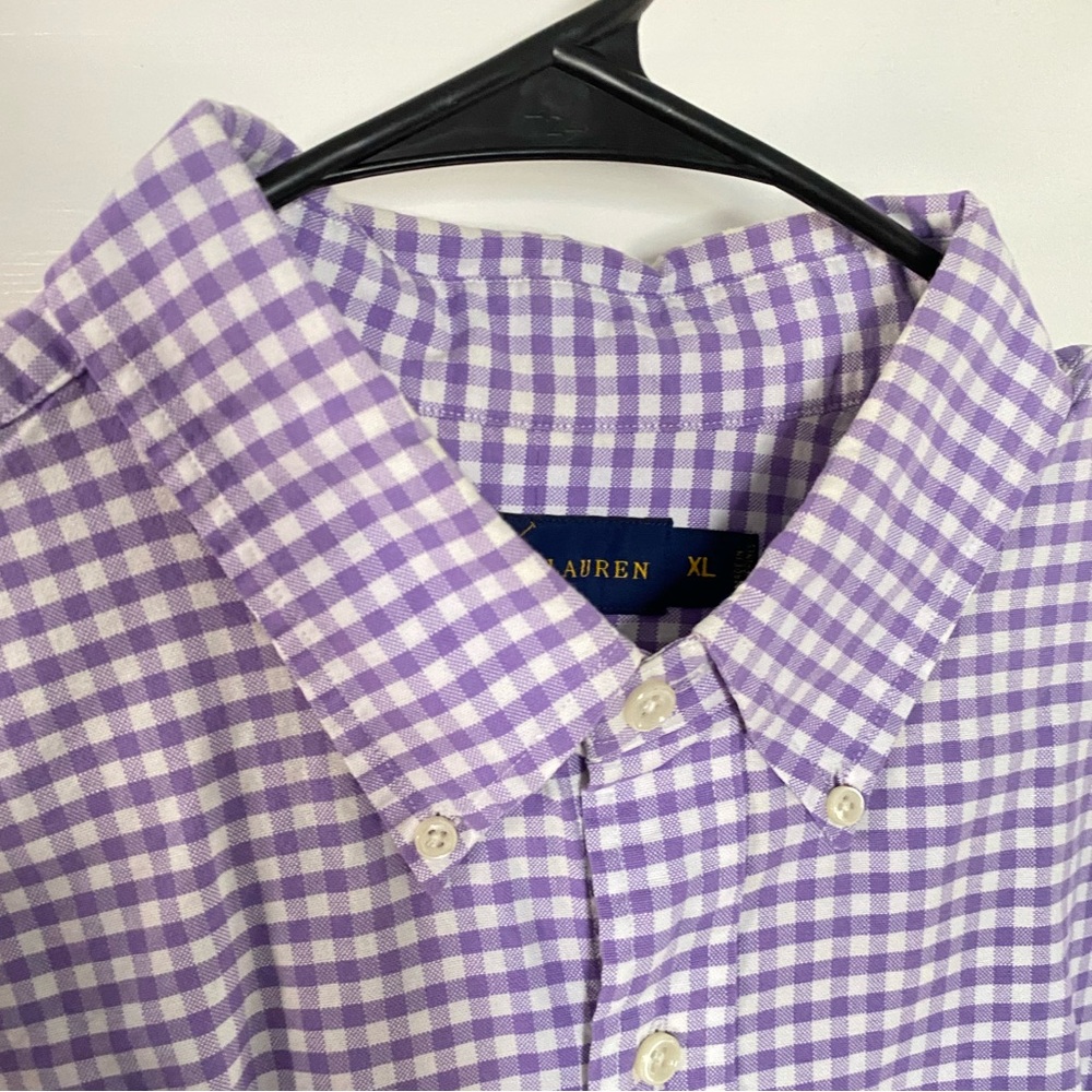 Men’s Ralph Lauren Gingham Shirt Size XL